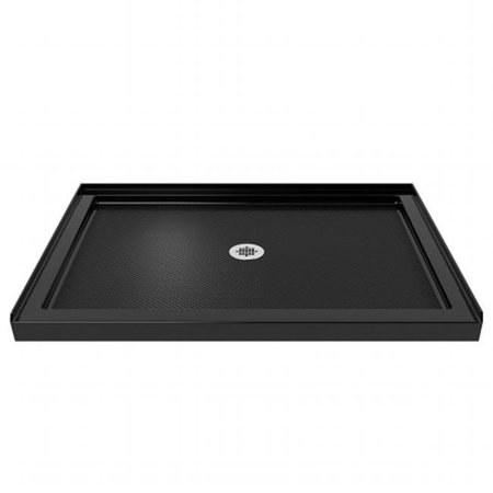 DREAMLINE DreamLine DLT-1134420-88 2.75 x 42 x 34 in. SlimLine Single Threshold Shower Base; Black - Center Drain Base DLT-1134420-88